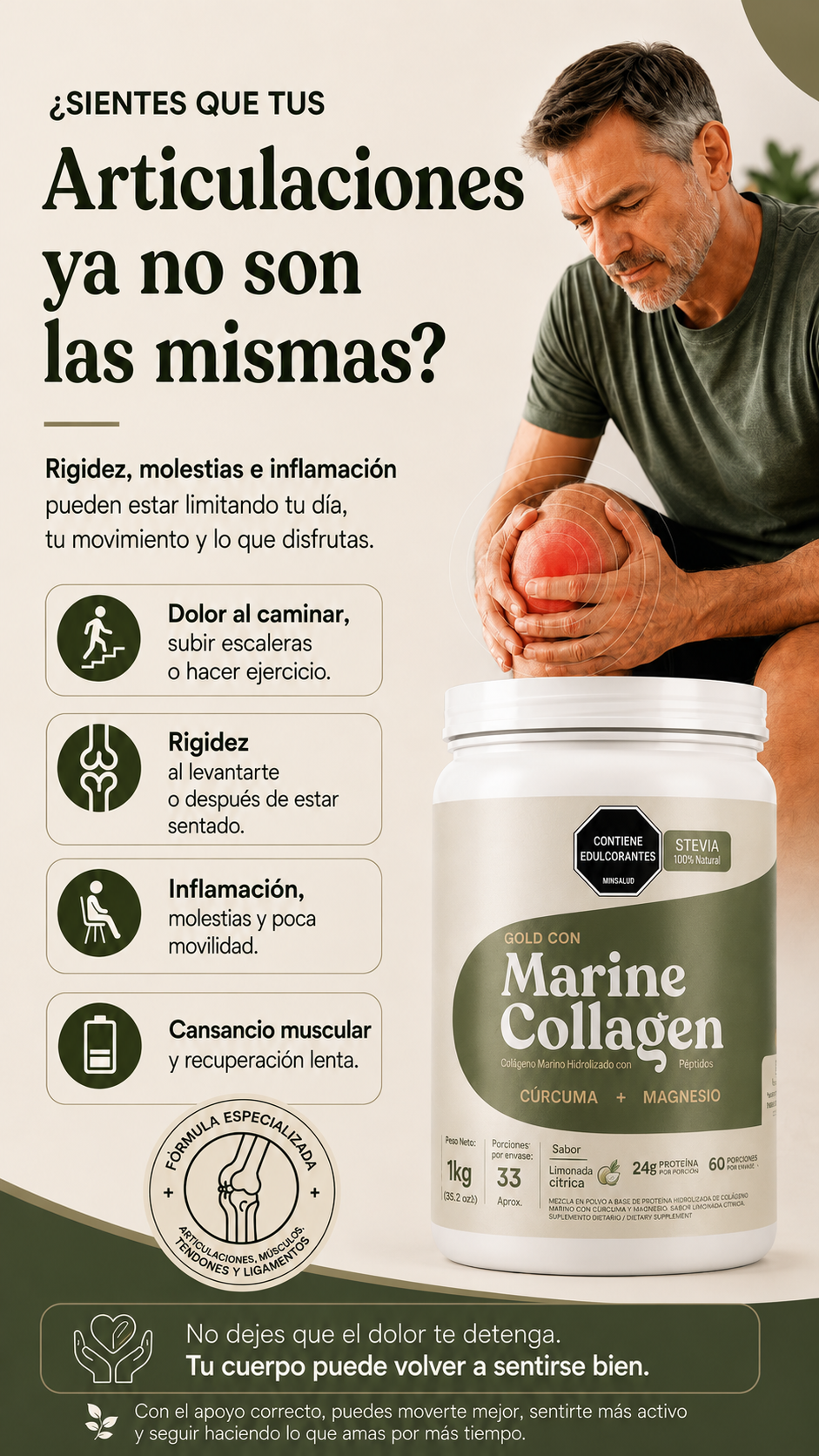 ¿Sientes que tus articulaciones ya no son las mismas?